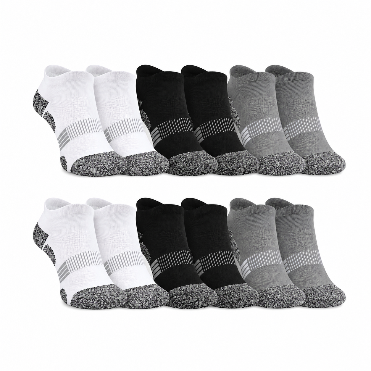 6x Pairs of Cloud Comfort Socks